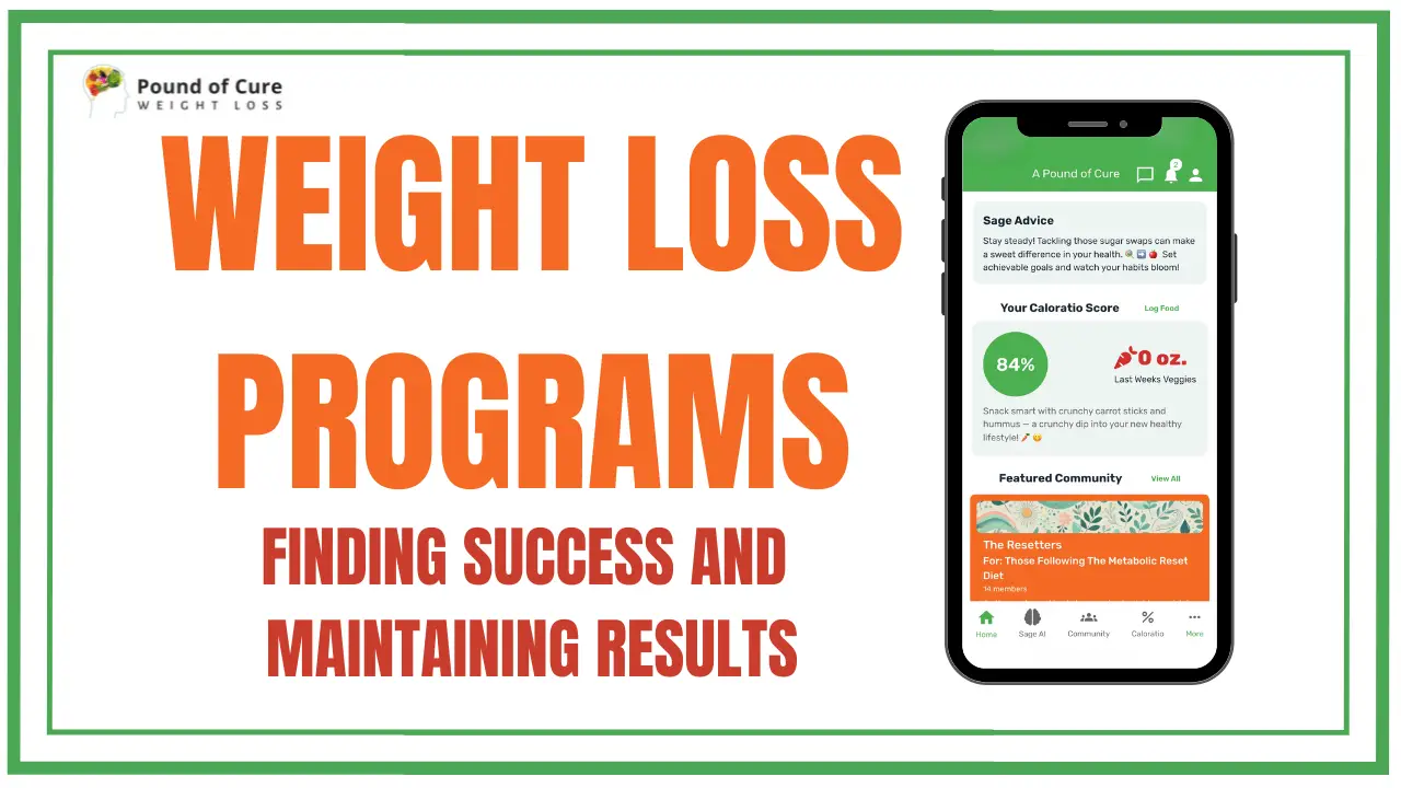 Weight Loss Programs: Finding Success and Maintaining Results